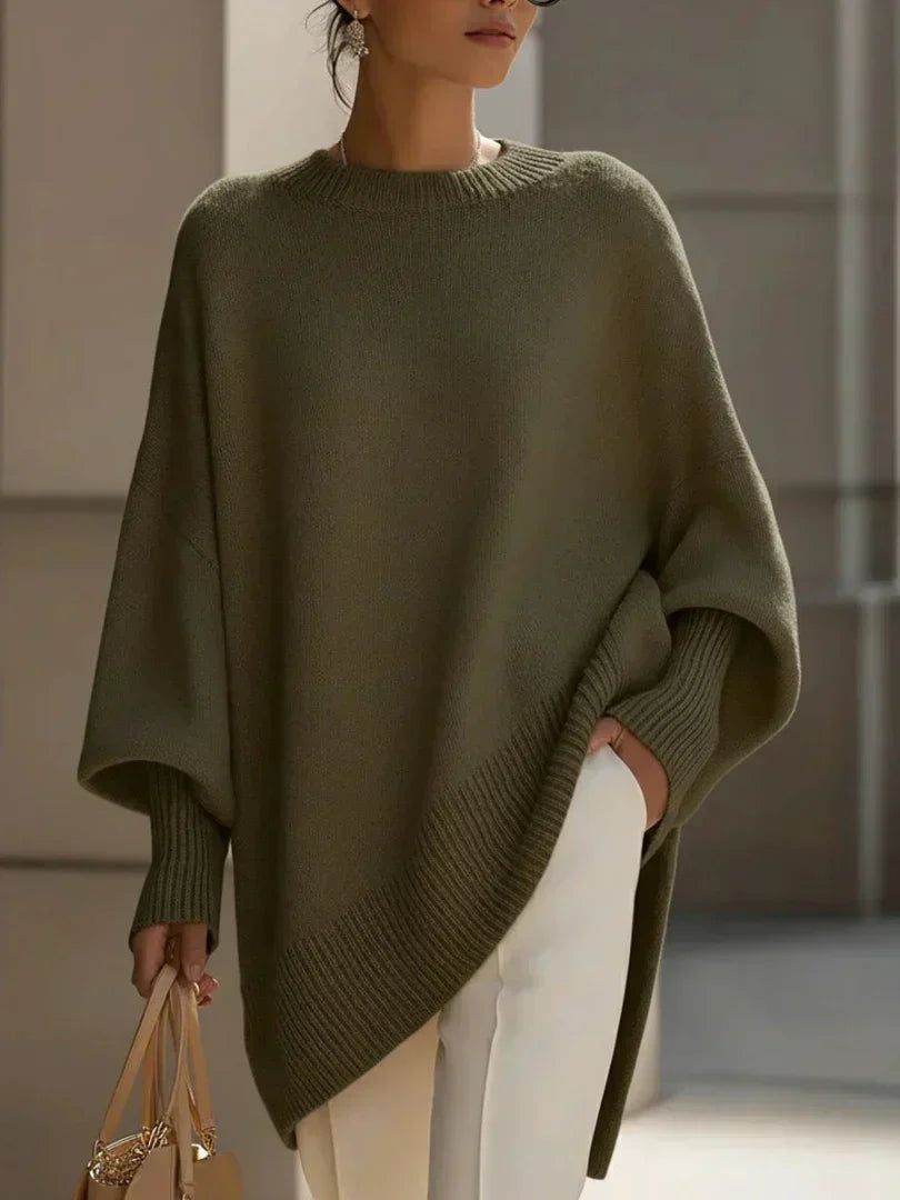 Paisley | Oversized Poncho Sweater