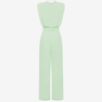 Ashlyn – Structured Sleeveless Wide-Leg Jumpsuit