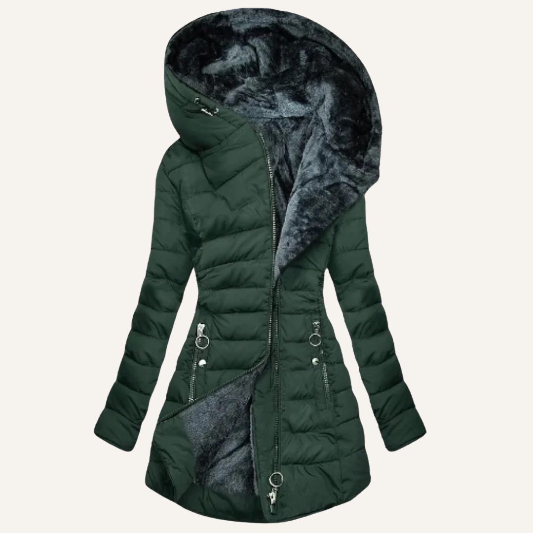 Juanita – Quilted Hooded Puffer Coat
