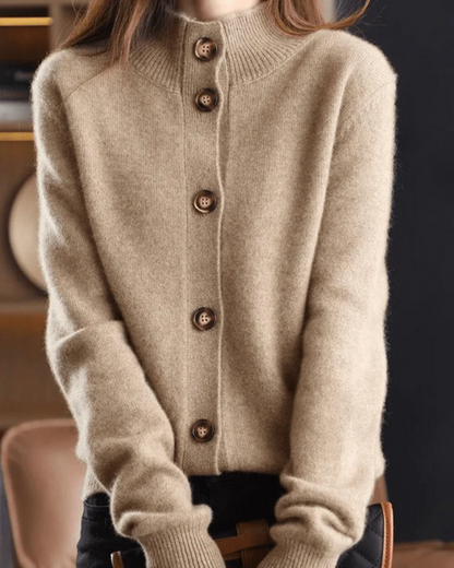 Claudette – Button-Down Knit Cardigan