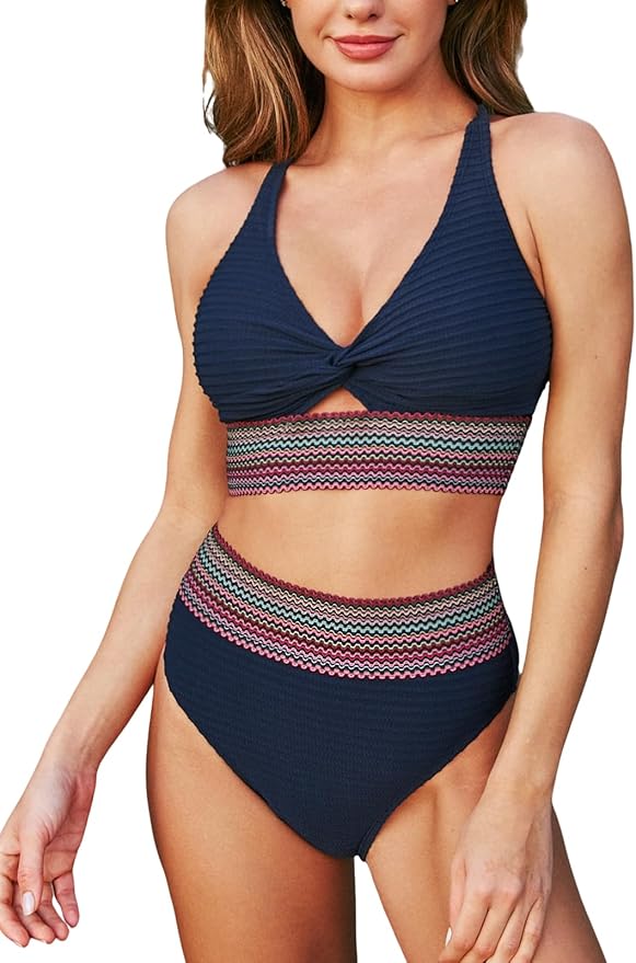 Isabelle | Crochet-Waist One-Piece Swimsuit