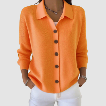 Jane | Button-Up Knit Cardigan