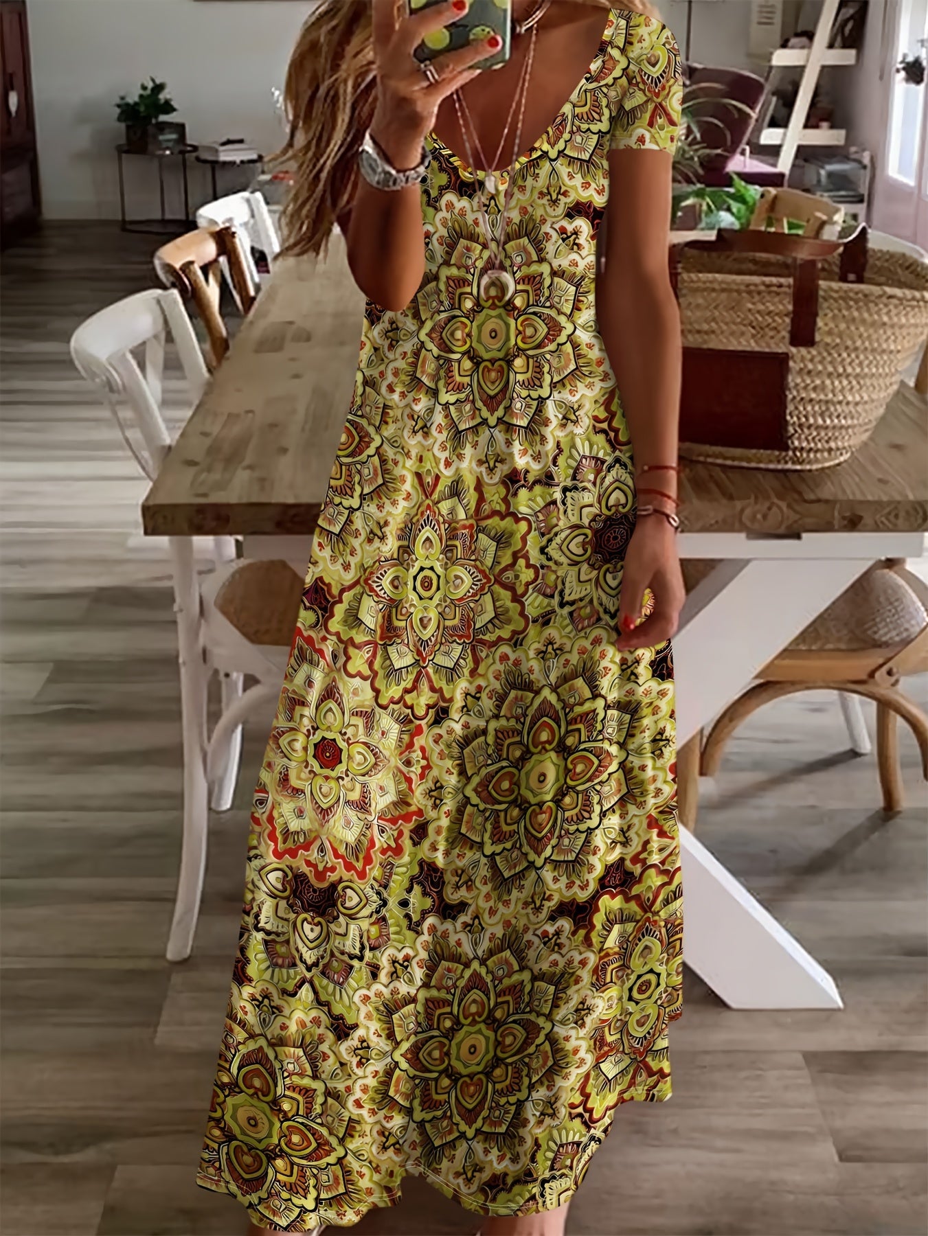Robyn | Artistic Tummy-Flattering Dress