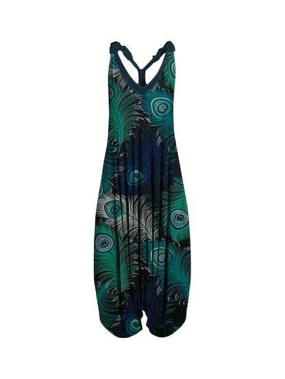 Reva | Printed Harem Jumpsuit