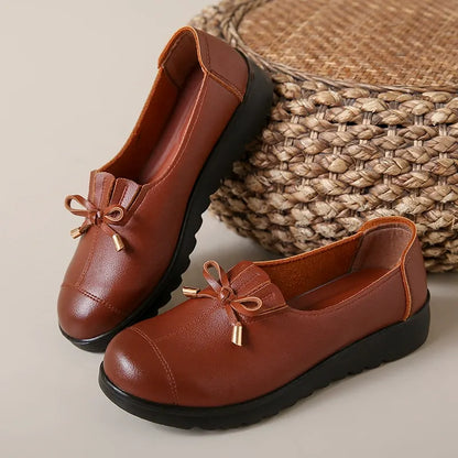 Thelma – Bow Detail Comfort Loafers