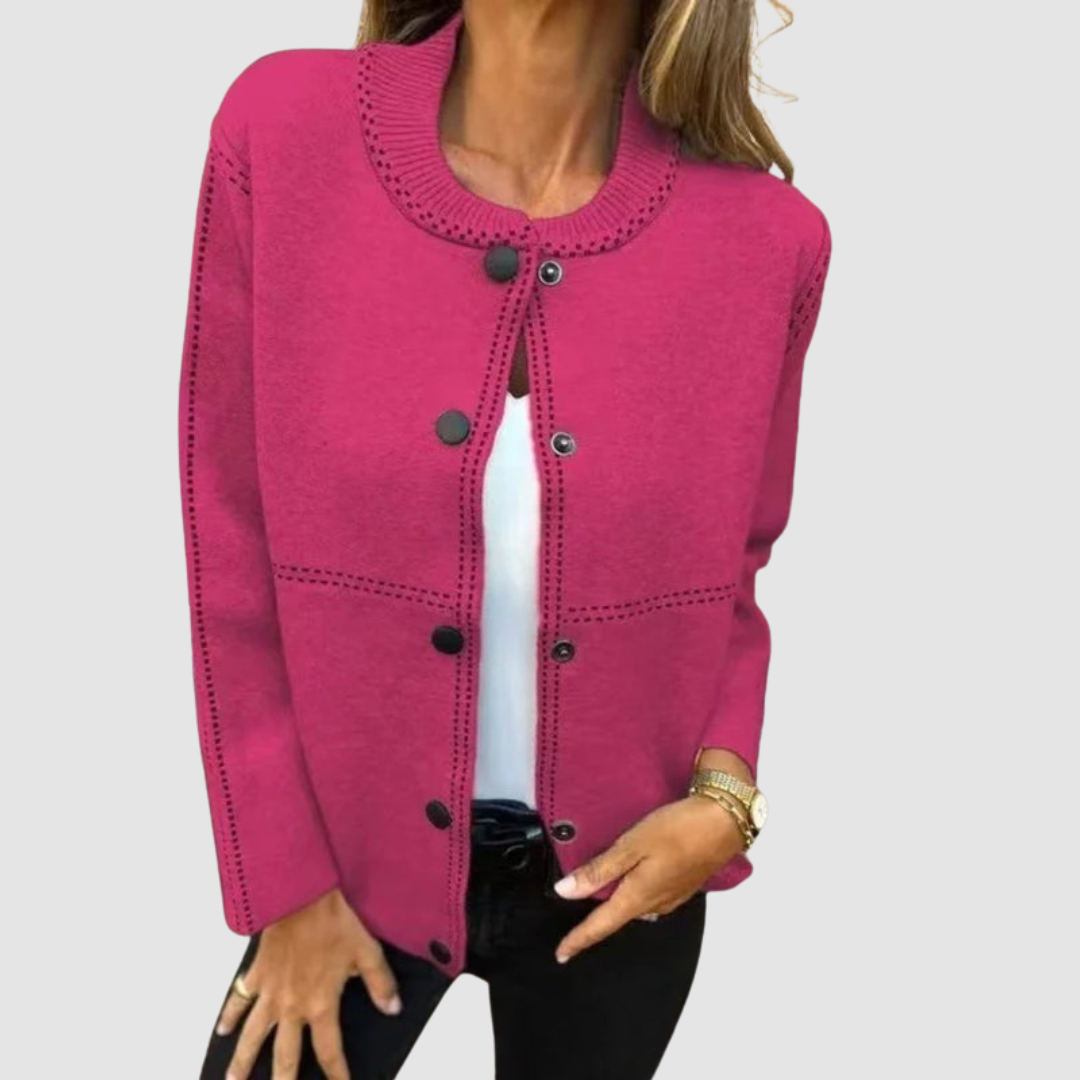 Betty – Button-Front Knit Cardigan