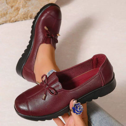 Thelma – Bow Detail Comfort Loafers