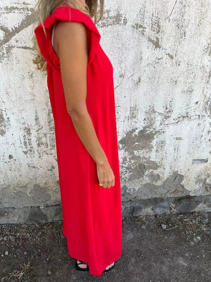 Kendall – Animal Print Tiered Midi Dress