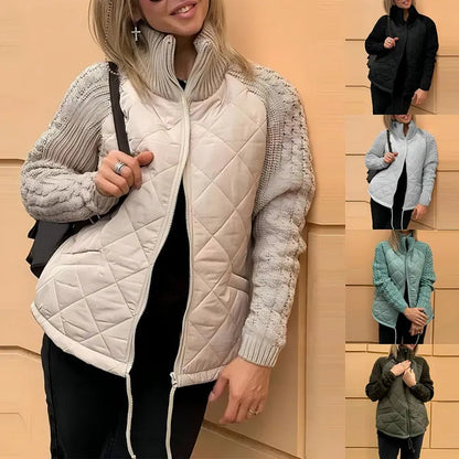 Pearline – Quilted Knit Sleeve Jacket