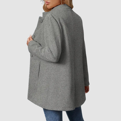 Lindsey – Tailored Stand Collar Elegant Jacket