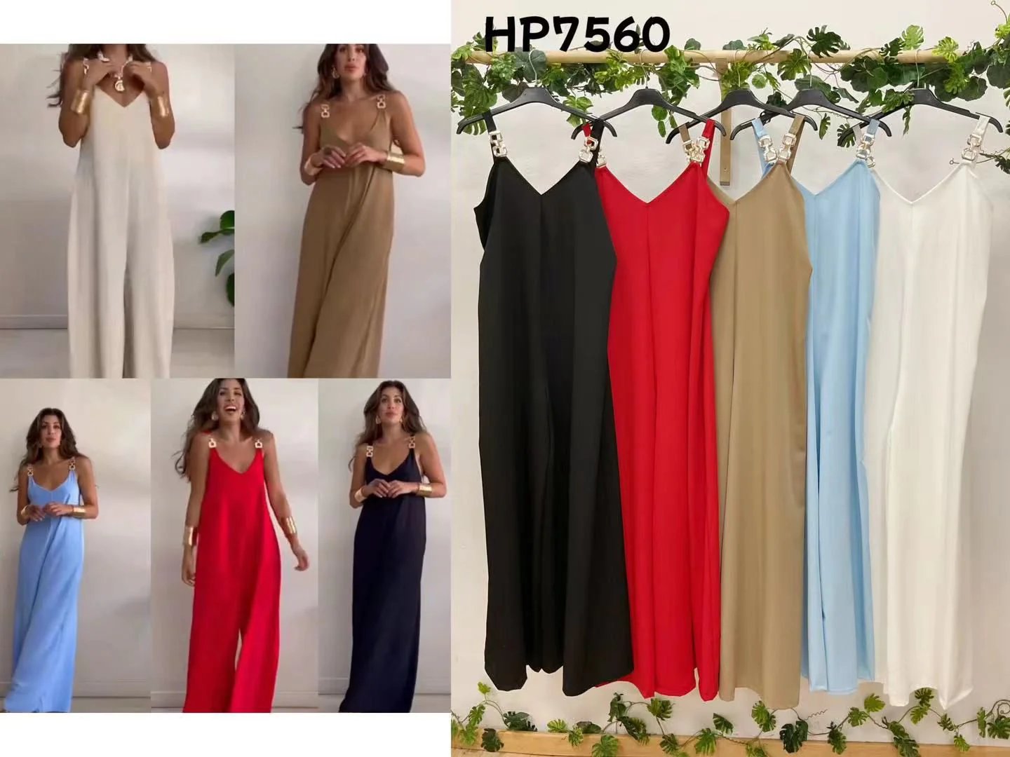 Brittany – Relaxed Wide-Leg Sleeveless Jumpsuit