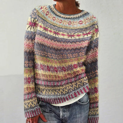 Amy – Fair Isle Knit Sweater