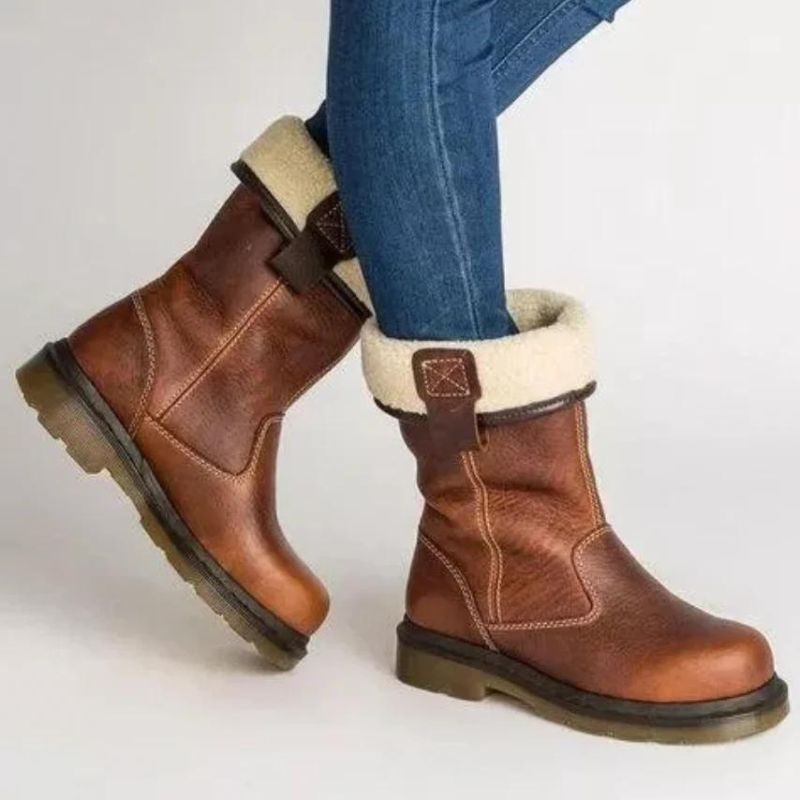 Oriana | Cozy Faux-Fur-Lined Winter Boots