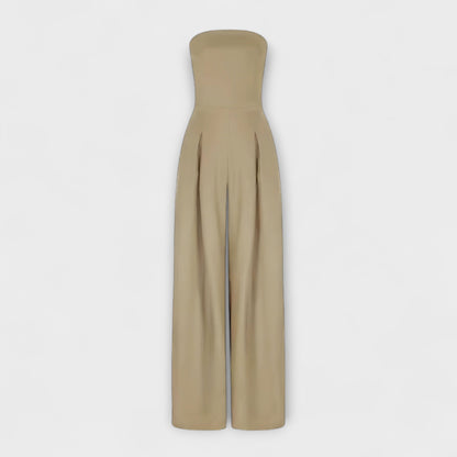 Laverne – Strapless Wide-Leg Jumpsuit