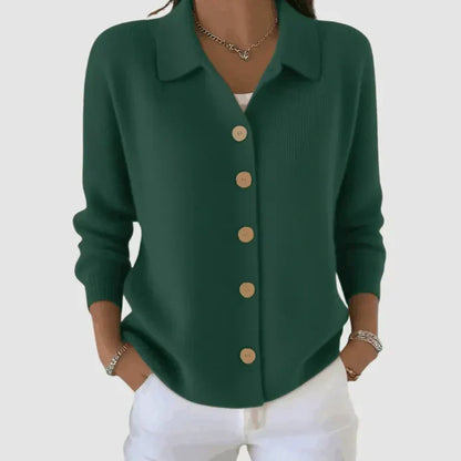 Jane | Button-Up Knit Cardigan