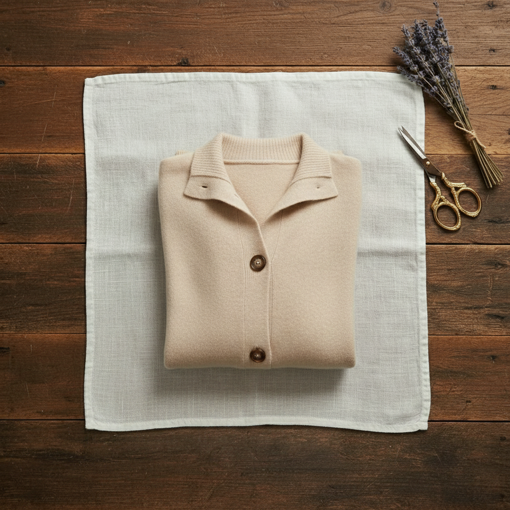 Marjorie – Collared Button-Up Knit Cardigan