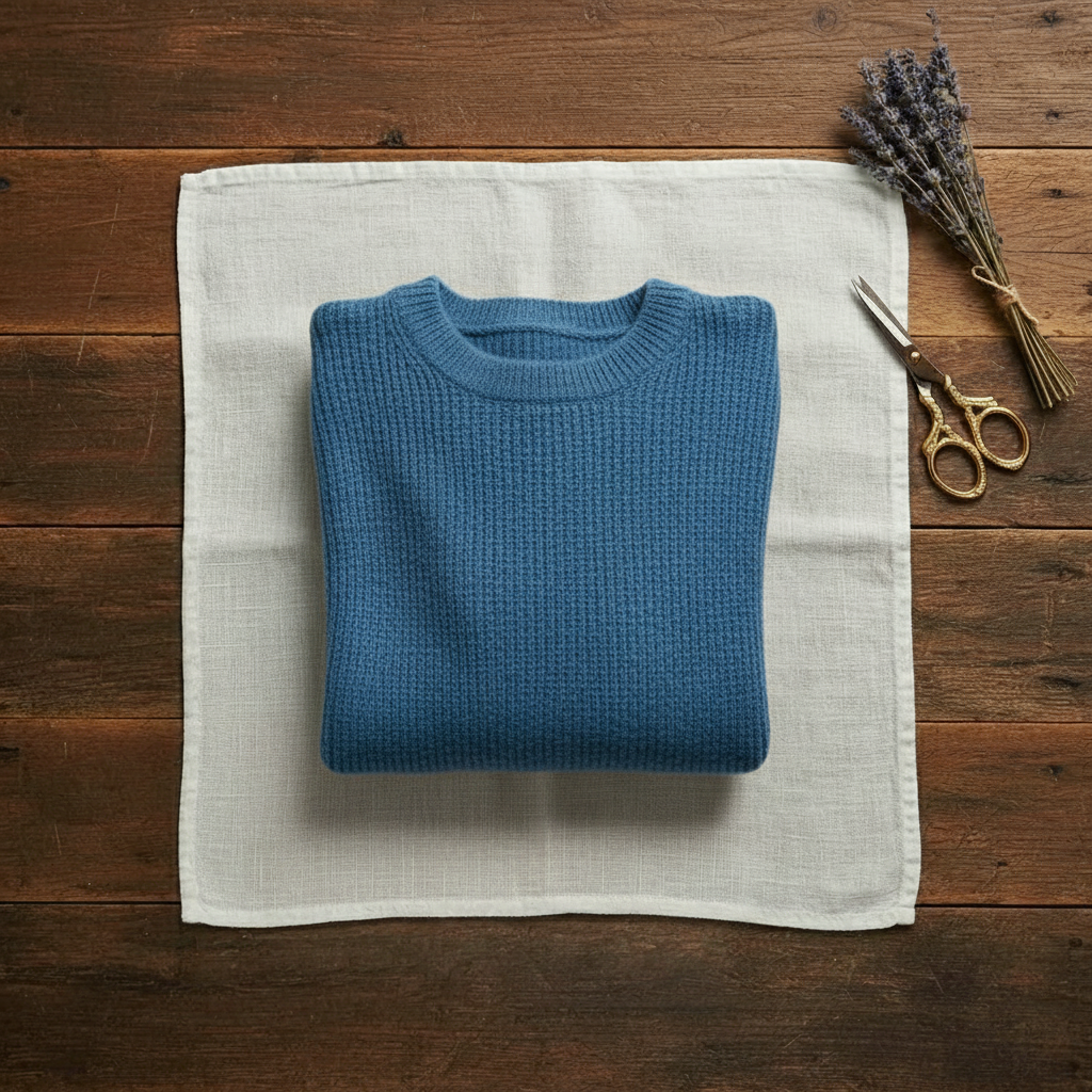 Carleen – Ribbed Knit Crewneck Sweater