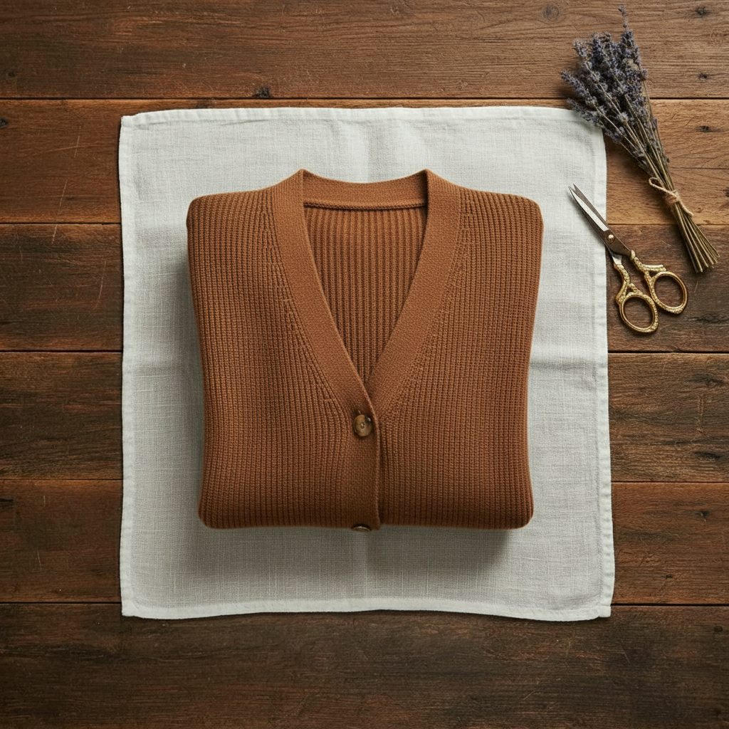 Kimberly – Longline Button-Front Knit Cardigan