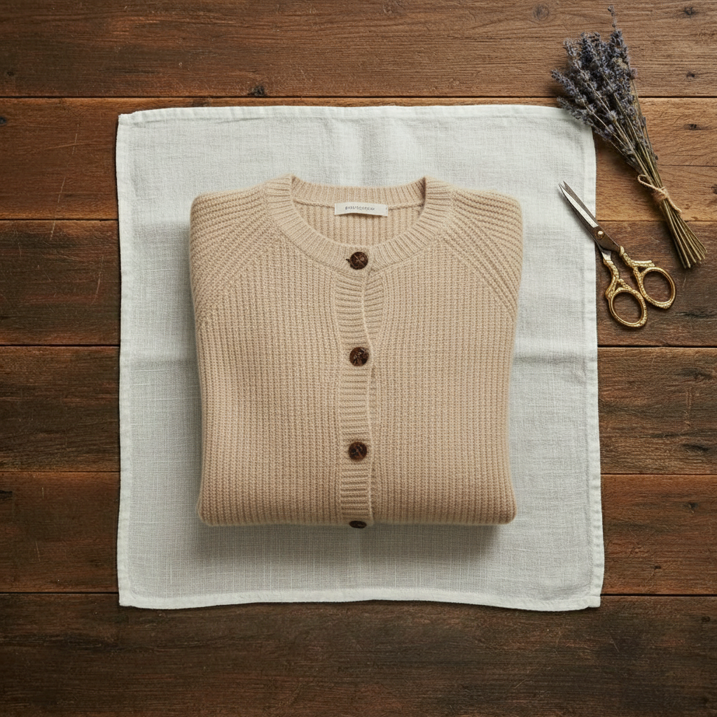 Mabel – Ribbed Knit Button-Front Cardigan