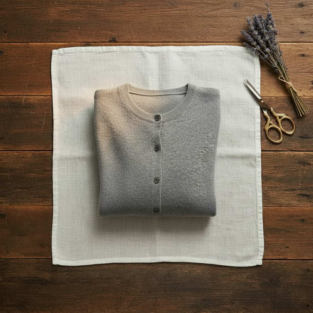 Nellie – Crew Neck Button-Front Knit Cardigan