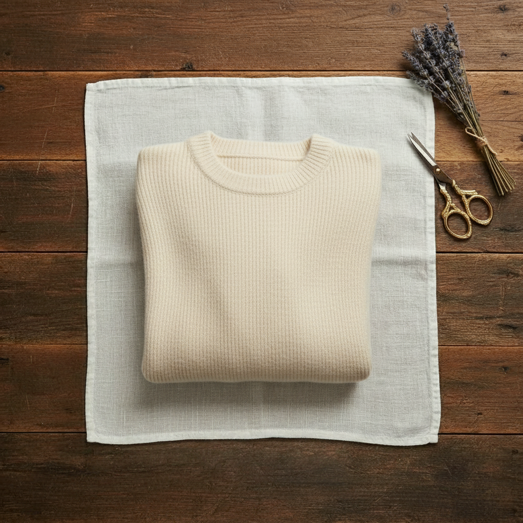 Carleen – Ribbed Knit Crewneck Sweater