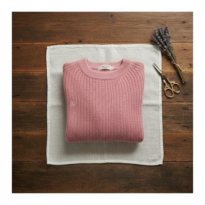 Carleen – Ribbed Knit Crewneck Sweater
