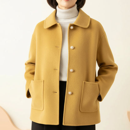 Angelique – Pearl Button Short Jacket
