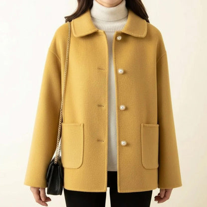 Angelique – Pearl Button Short Jacket