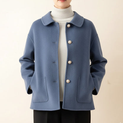 Angelique – Pearl Button Short Jacket