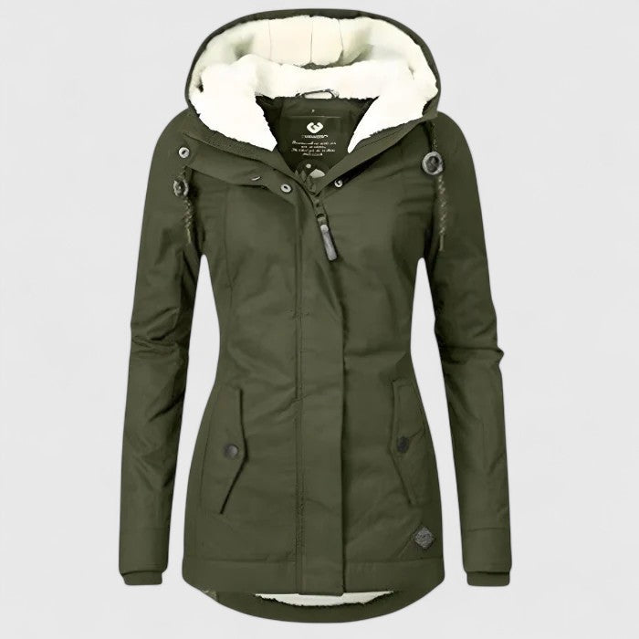 Hope – Fleece-Lined Hooded Winter Jacket