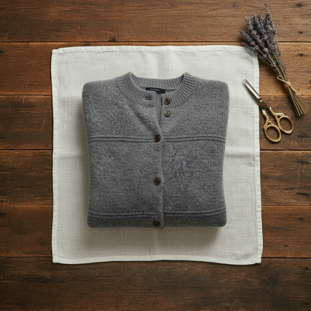 Jacqueline – Mock Neck Button-Up Knit Cardigan