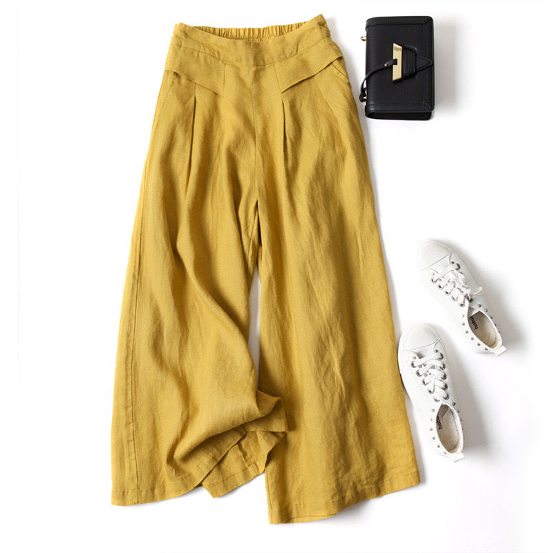 Violetta | Cropped Wide-Leg Pants