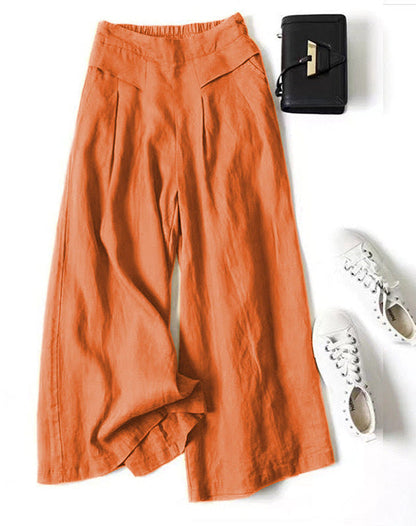 Violetta | Cropped Wide-Leg Pants