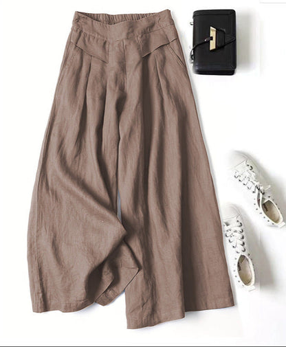 Violetta | Cropped Wide-Leg Pants
