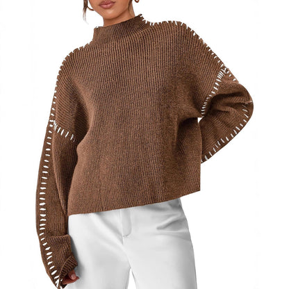 Delilah – Oversized Ribbed Knit Sweater