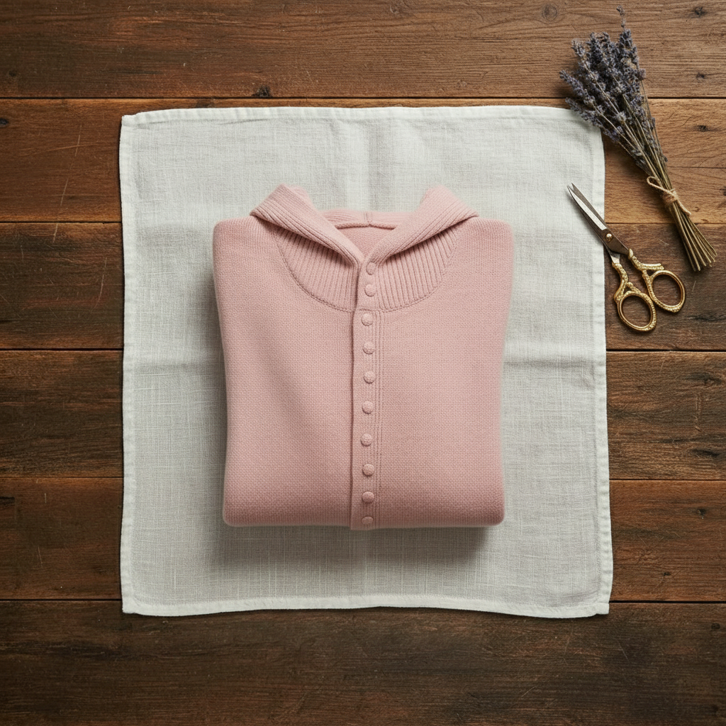 Rebecca – Hooded Button-Front Knit Cardigan