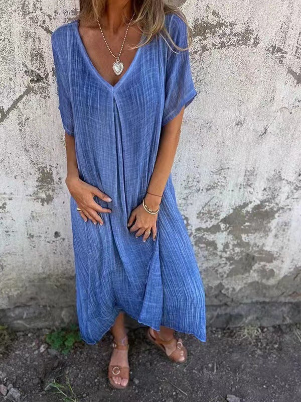 Marlowe | Loose V-Neck Dress