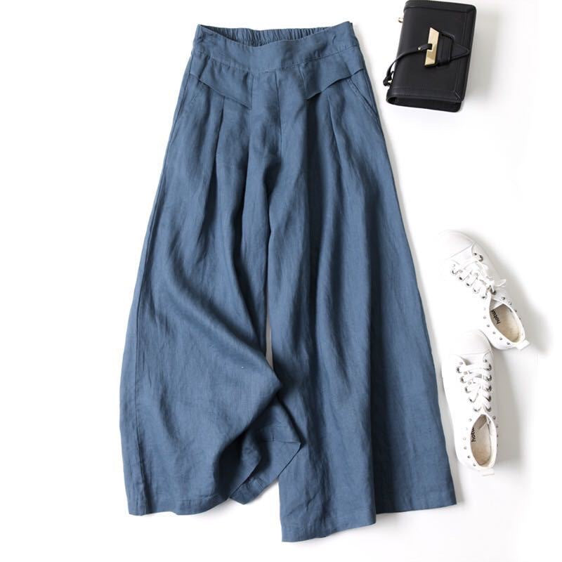 Violetta | Cropped Wide-Leg Pants