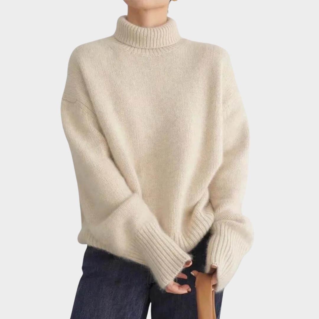 Violet – Soft Turtleneck Oversized Sweater