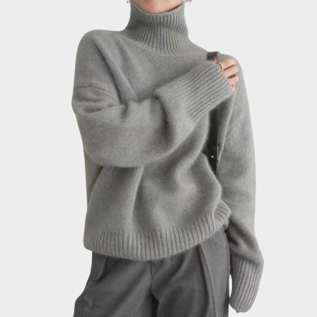 Violet – Soft Turtleneck Oversized Sweater