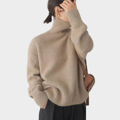 Violet – Soft Turtleneck Oversized Sweater