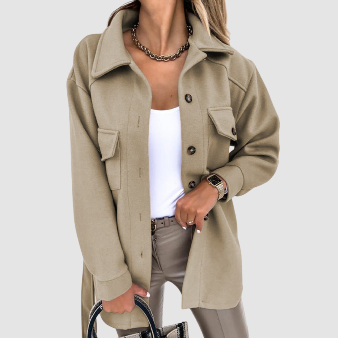 Pamela – Relaxed Fit Button-Up Shacket