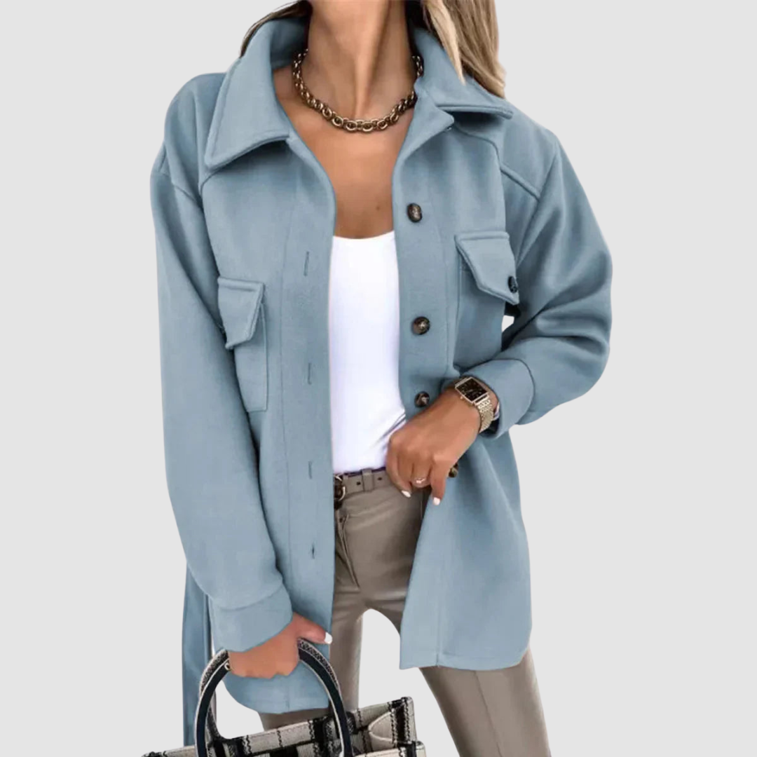 Pamela – Relaxed Fit Button-Up Shacket