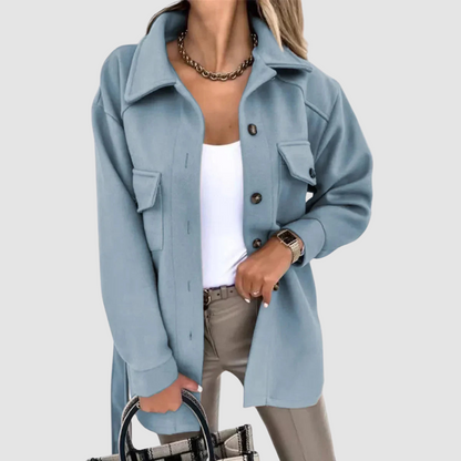 Pamela – Relaxed Fit Button-Up Shacket