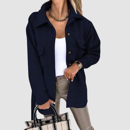Pamela – Relaxed Fit Button-Up Shacket