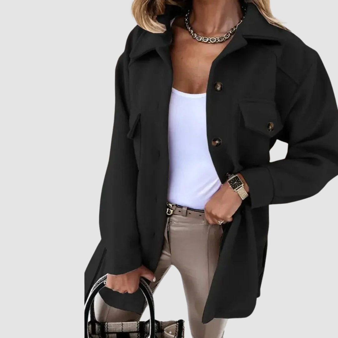 Pamela – Relaxed Fit Button-Up Shacket