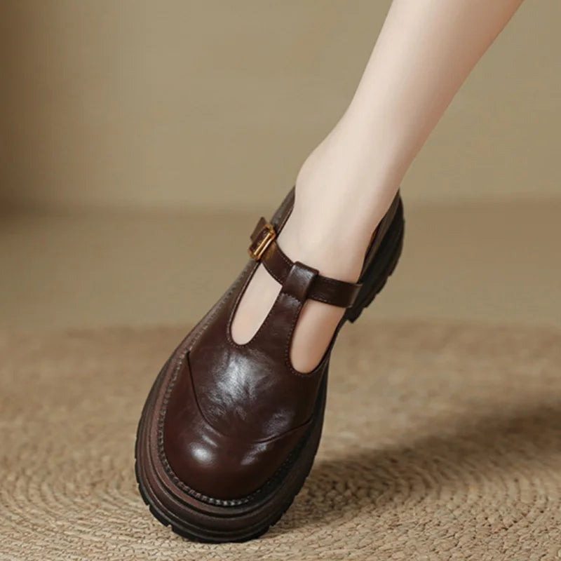 Elin | Buckled Mary Jane Shoes