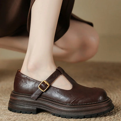 Elin | Buckled Mary Jane Shoes