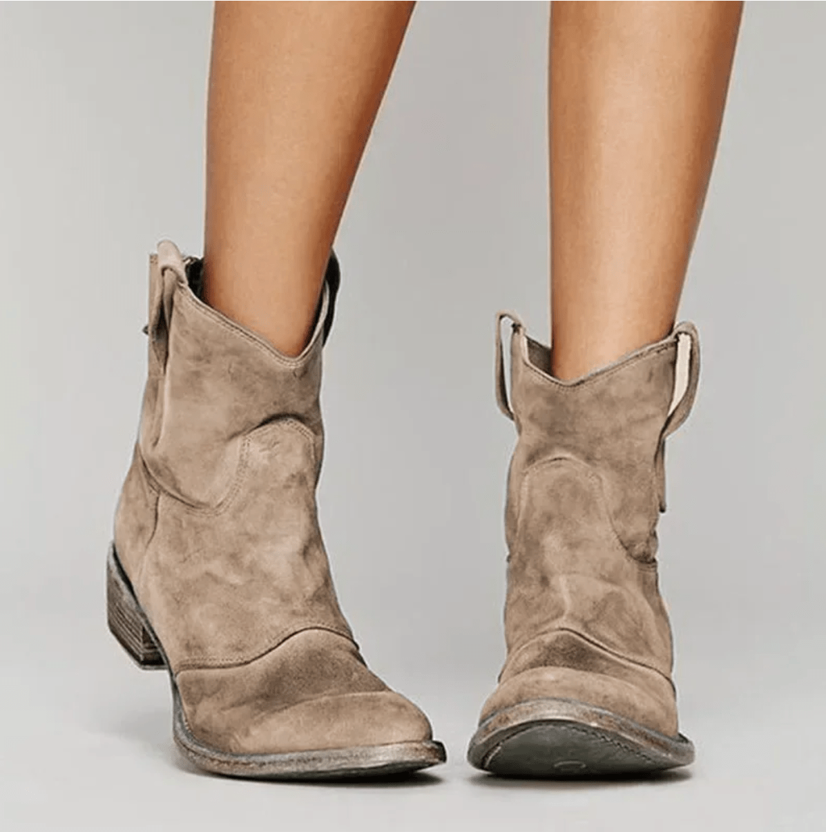 Charlotte – Western Ankle Boots