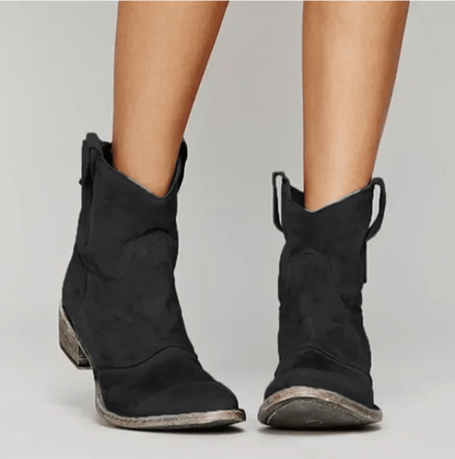Charlotte – Western Ankle Boots